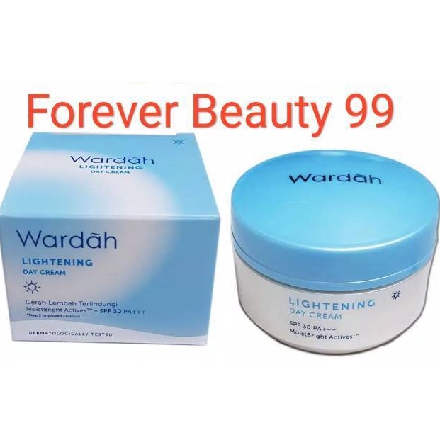 DQN473 Dijamin Ori Wardah Lightening Day Cream pot 3 gr  krim pencerah  pemutih wajah BPOM