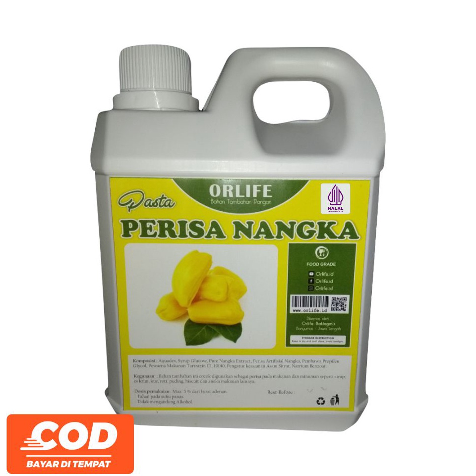 

HBO474 Free Ongkir Pasta Rasa Nangka 1 Kg Orlife