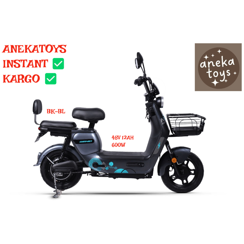Sepeda Listrik Genio Easton N1 48V12Ah 600W