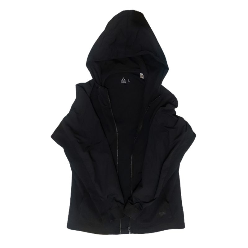 jacket hitam reebok second