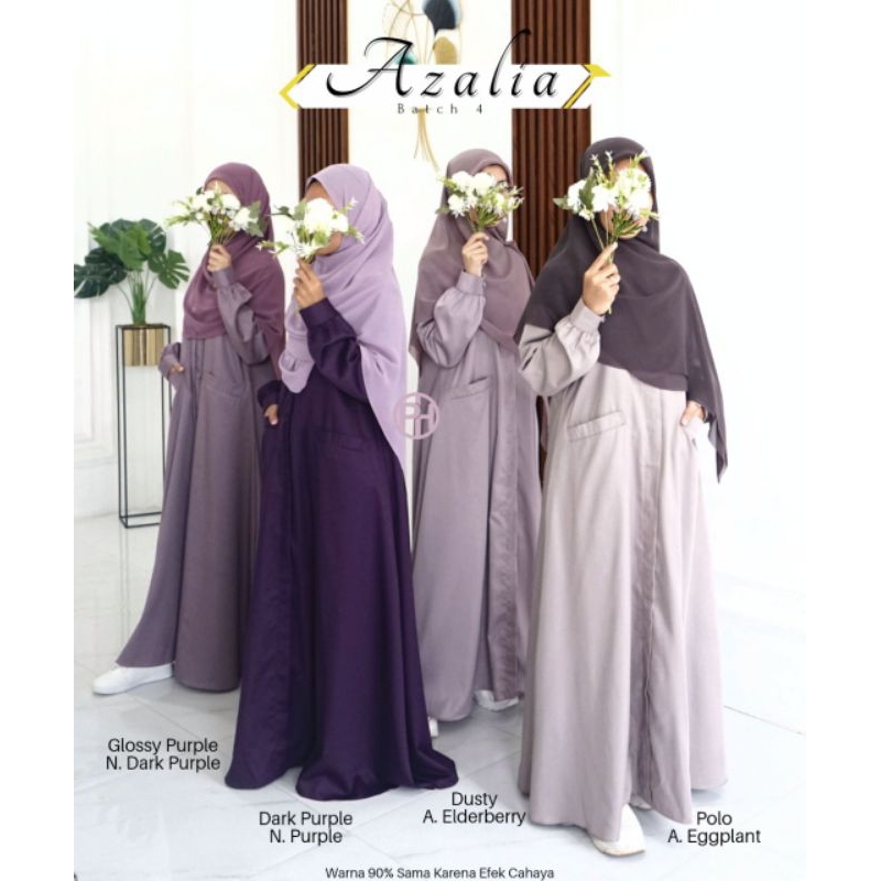 Gamis Syar'i Pelangi Hijab Dewasa Remaja Muslimah Original