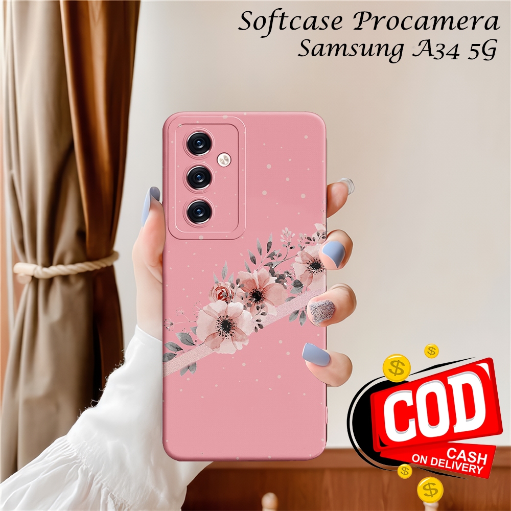 Softcase Hp SAMSUNG GALAXY M34 -  M34 5G 2023 Case SAMSUNG GALAXY M34 5G Terbaru  Fashion Case AESTH