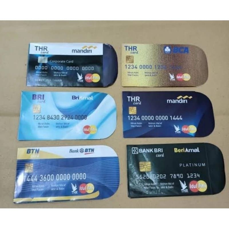 

Amplop /Angpao Lebaran Motif ATM