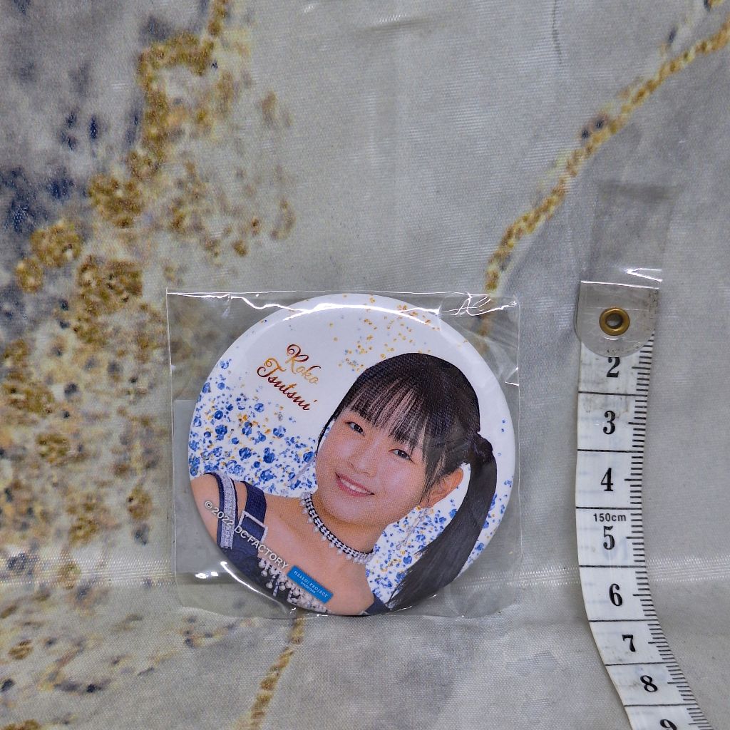 Roko Tsutsui Badge Pin Bros Hello Project Ocha Norma Christmas Ver