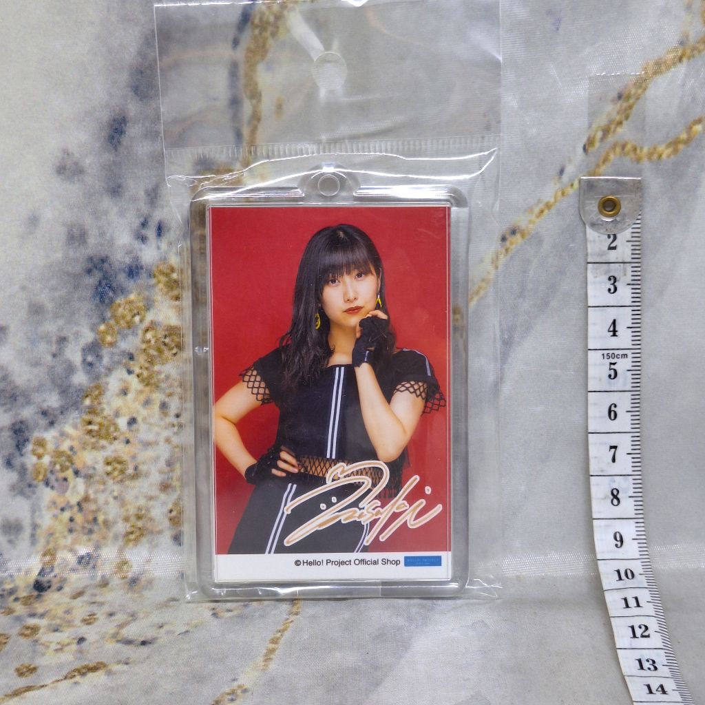 Masaki Sato Morning Musume Acrylic Keychain Hello Project Gantungan Kunci