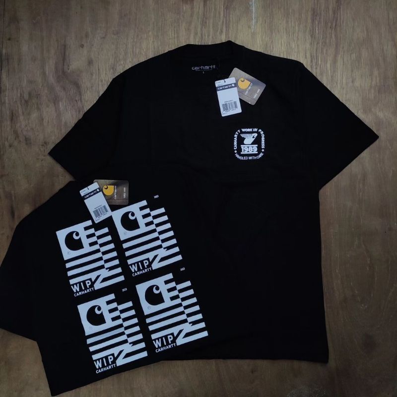 KAOS OVERSIZE CARHAT WIP STAMP STATE LOGO MIRROR FULLTAG COTTON COMBED 20s - TSHIRT BAJU OVERSIZE PR