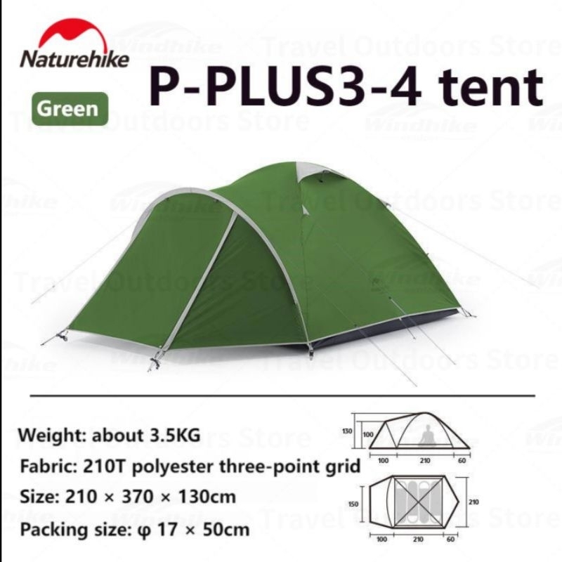 TENDA P-PLUS NATUREHIKE NH21ZP015