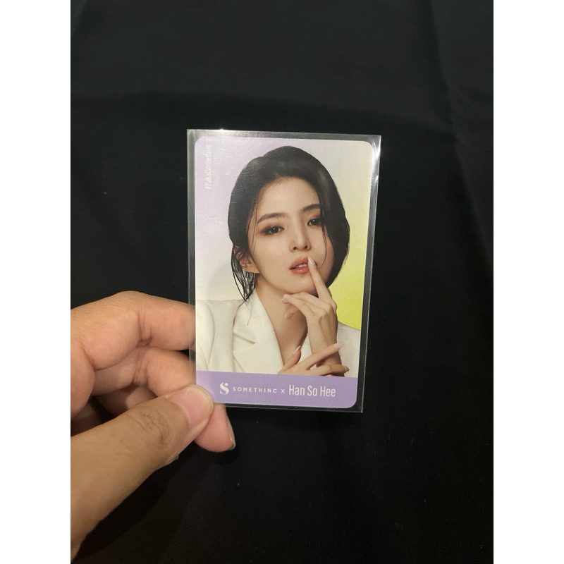 Photocard PC Han So Hee X Somethinc [BOOKED]