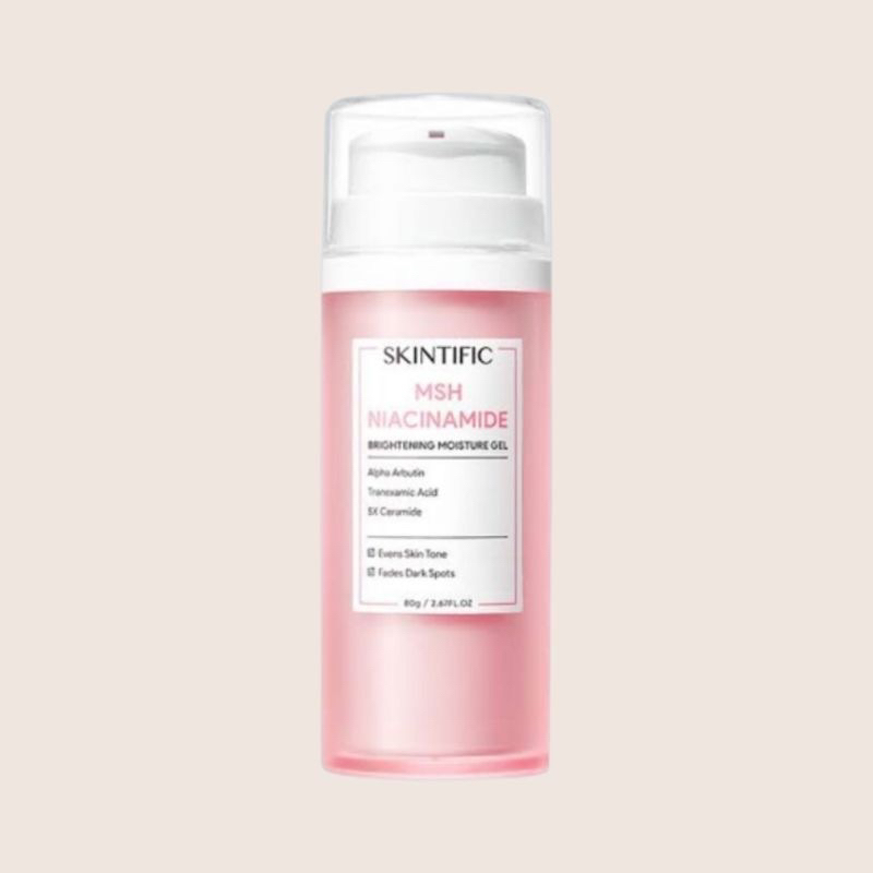 SKINTIFIC MSH Niacinamide Brightening Moisture Gel - 80ml Moisturizer 80gr Pelembab Wajah Krim Cream