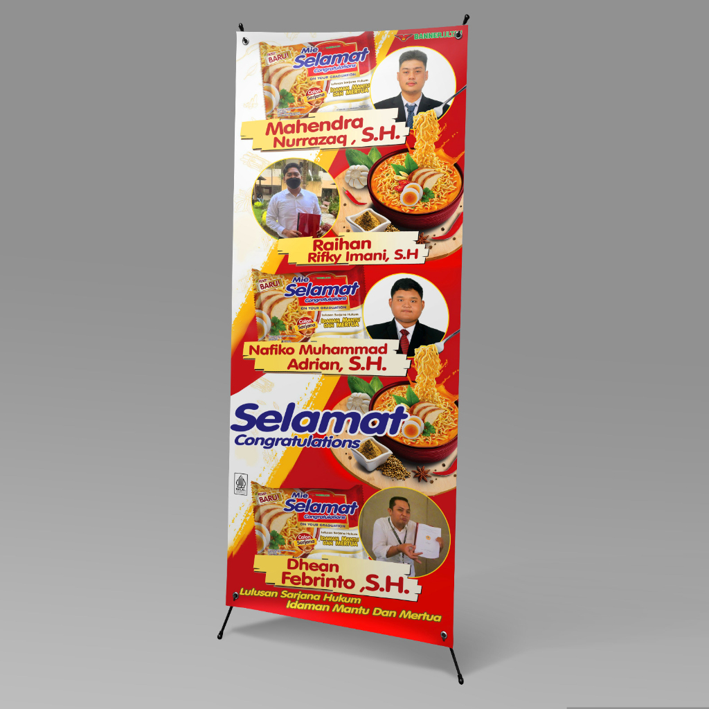 Banner Wisuda Custom