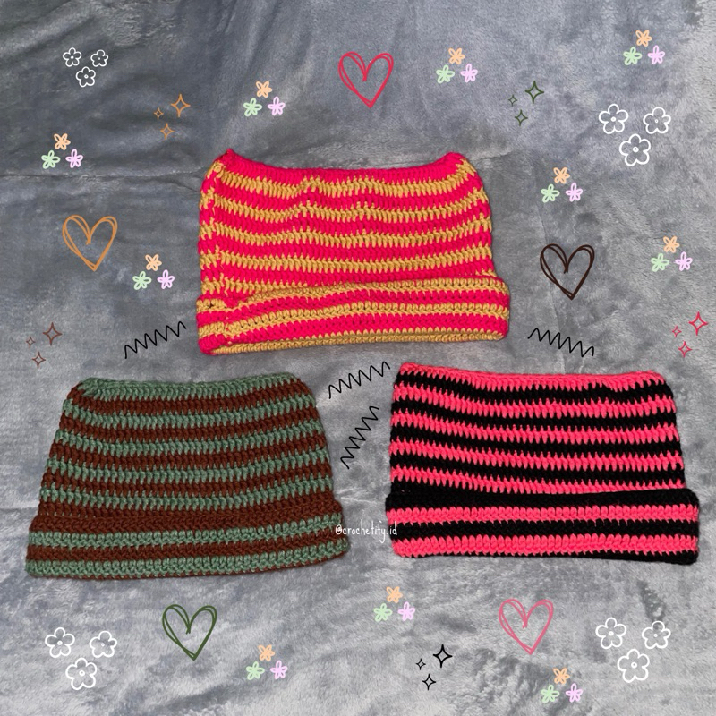 Crochet Beanie Hat Cat Ear