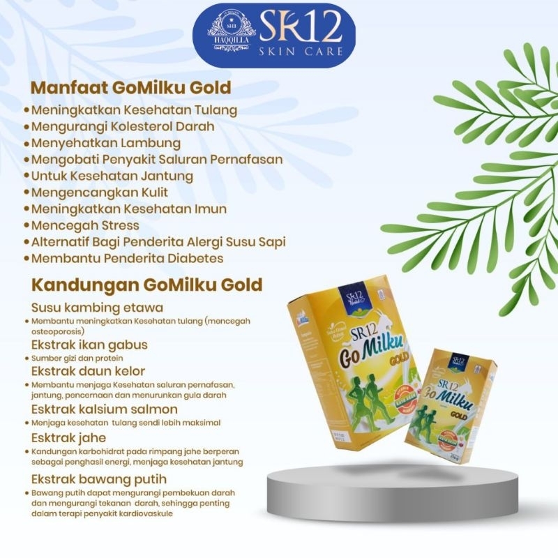 

susu gomilku gold sr12/susu etawa bubuk/susu tulang&sendi/susu lansia