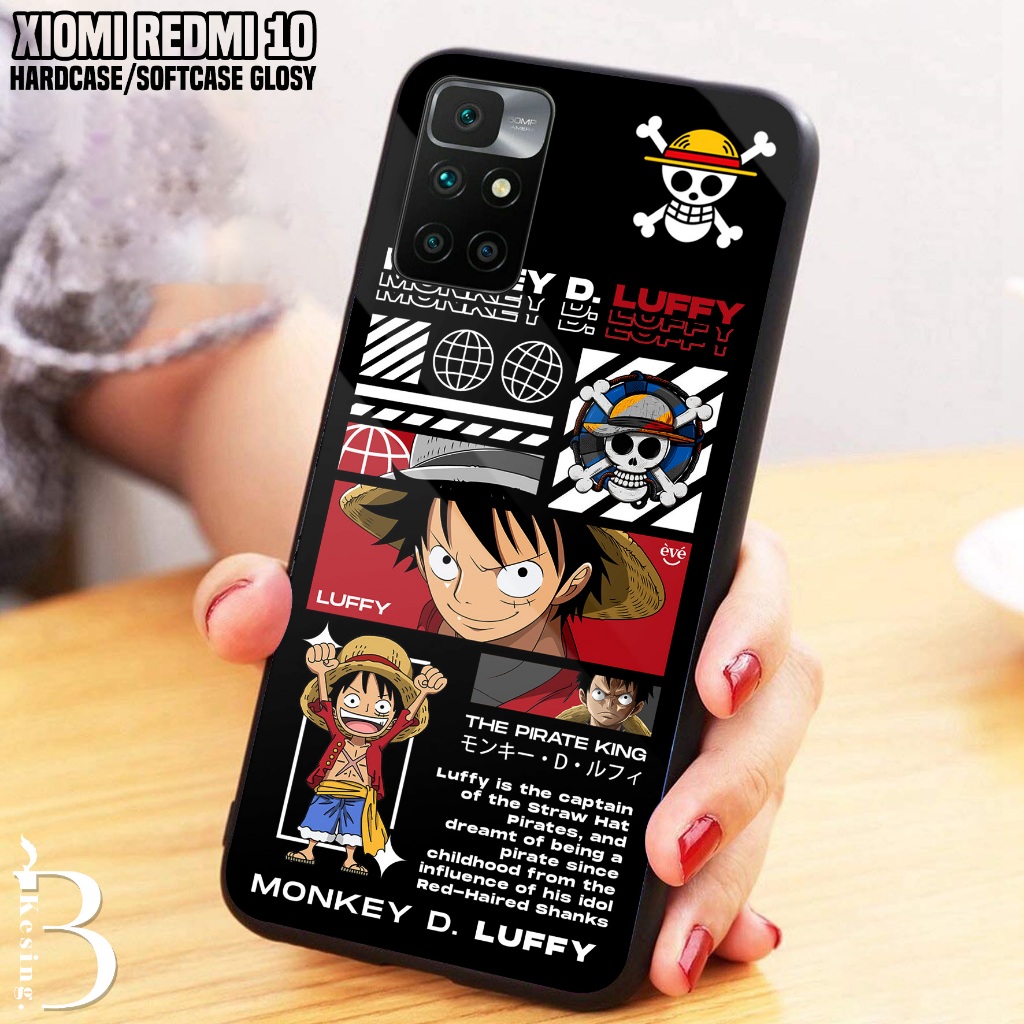 Case Xiaomi Redmi 10 2022 - Casing Hp Xiaomi Redmi 10 2022 Motif ONE PIECE - Silikon Hp Xiaomi Redmi