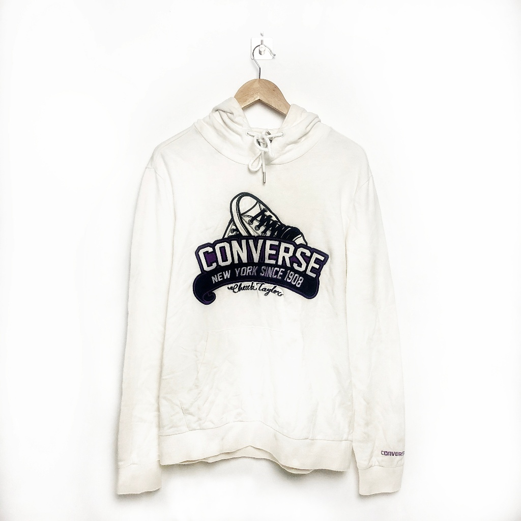 Converse Hoodie Second - White