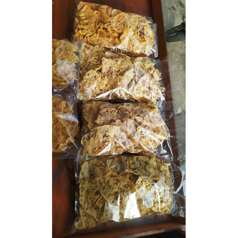 

peyek kacang ijo rebon, kacang tanah