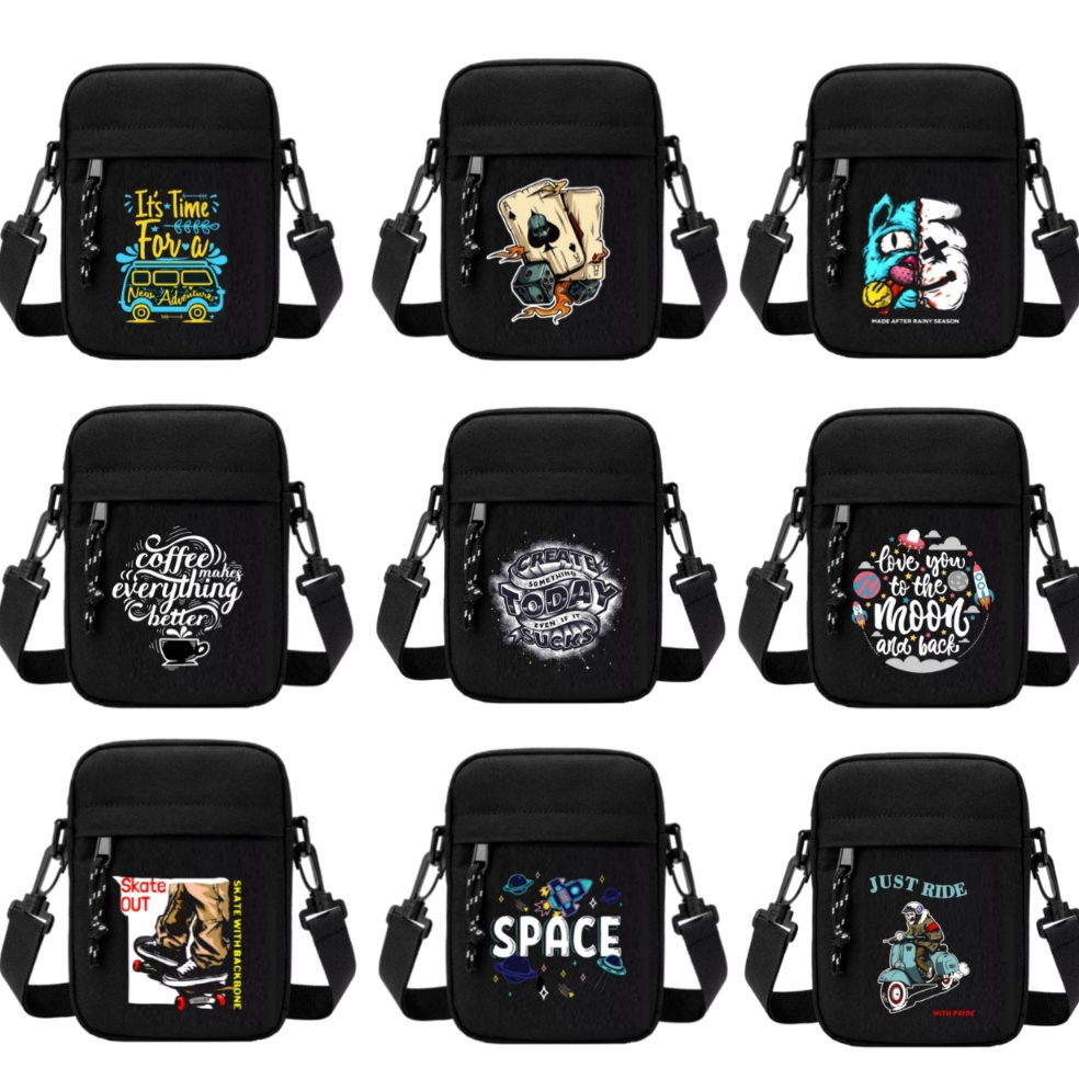 Special Pr TAS SELEMPANG PRIA murah distro anti air waterproof keren kekinian kerja simpel original 