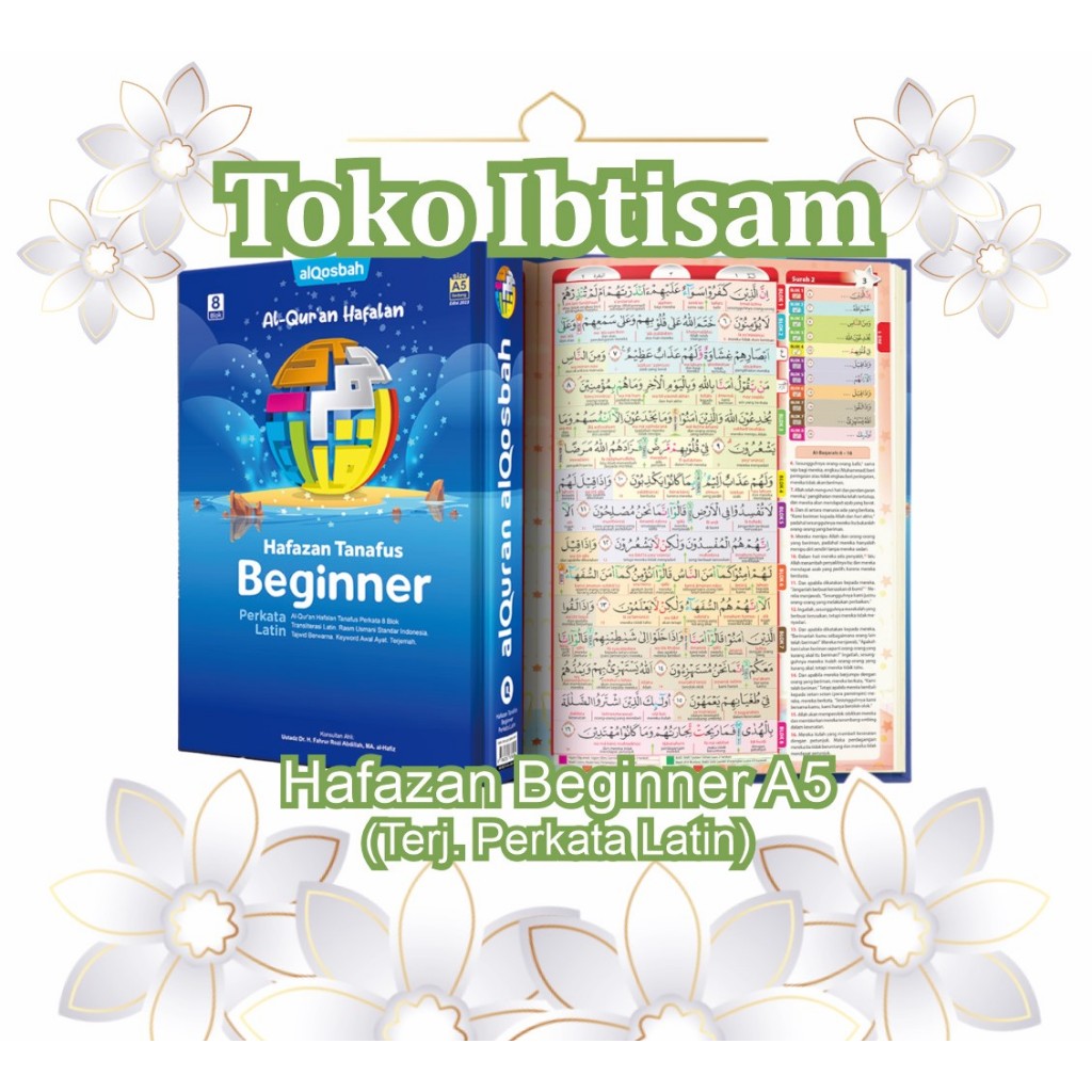 Al-Quran Hafalan HAFAZAN Latin untuk Anak (Beginner) 8 Blok (A5)