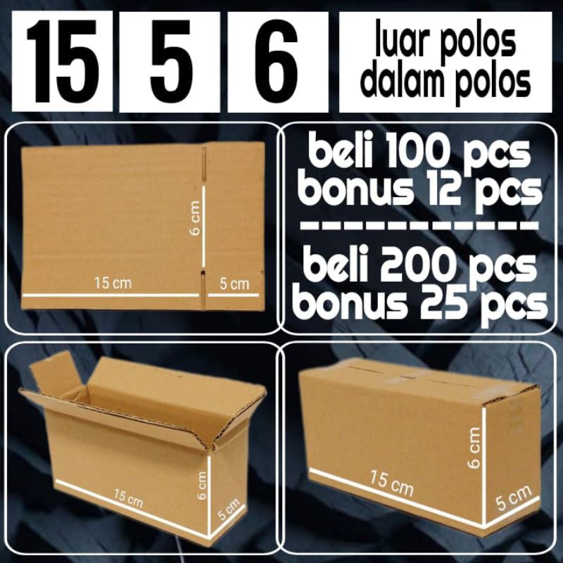 

Kardus kemasan ukuran 15x5x6