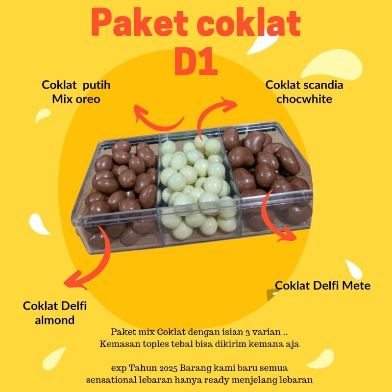 

Paket Coklat delfi Premium kode D1