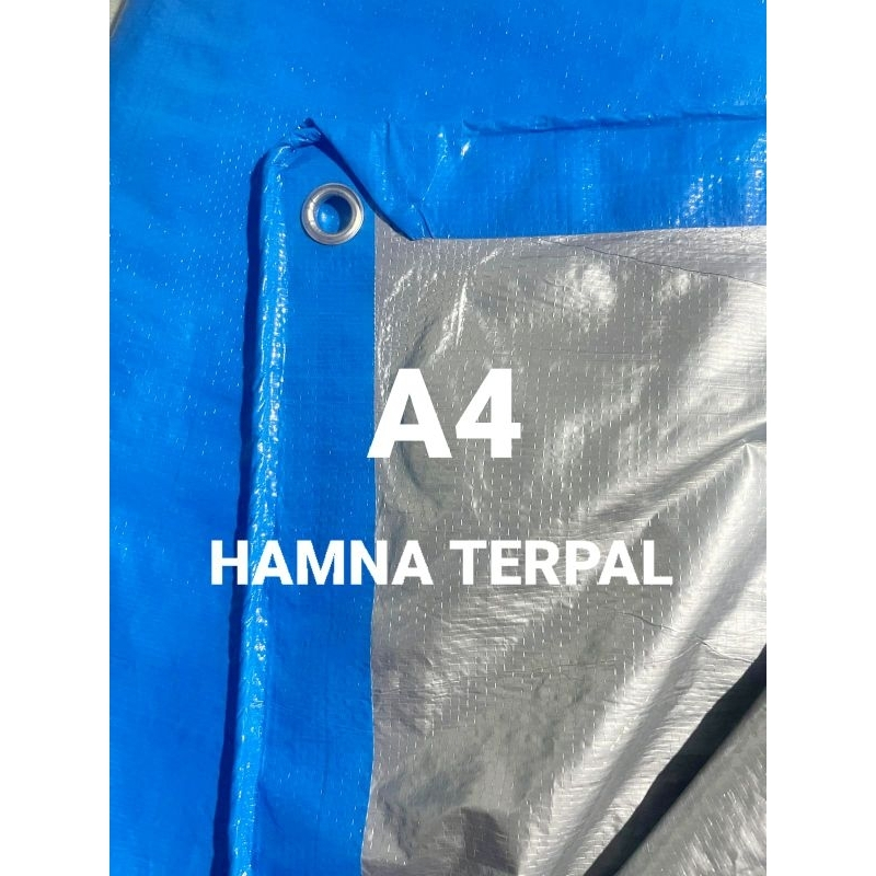 TERPAL PLASTIK A4 4X6 METER / TERPAL JADI / TERPAL TENDA / TERPAL SERBAGUNA