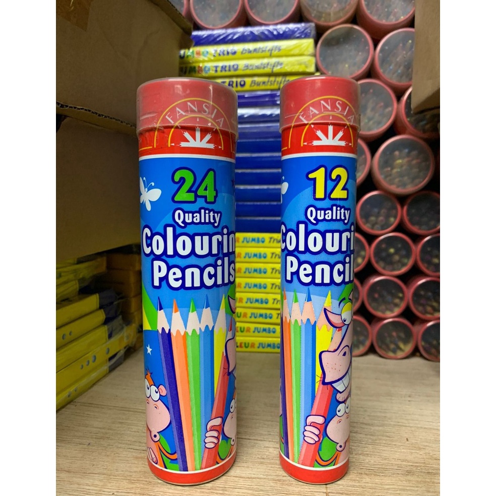

Miliki Segera pensil warna fantasia tin bulat ase 12 atau 24 warna sisa exprt water lr 97
