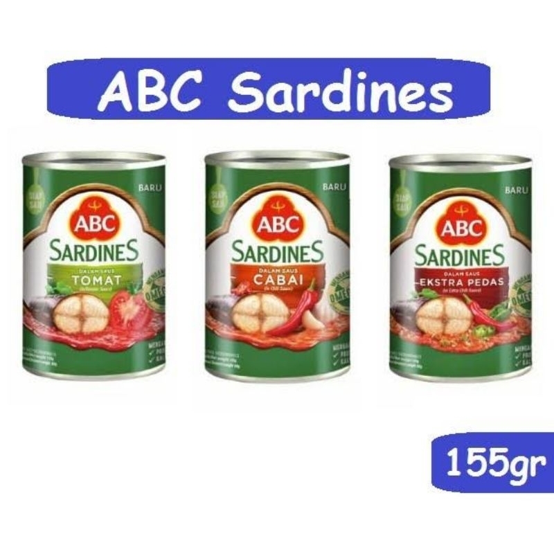 

PAKET ISI 3 SARDEN ABC 155GR MIX RASA