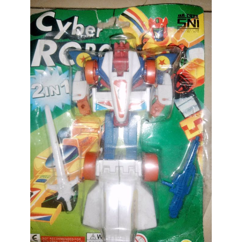mainan robot Transformer jaman dulu era 90an
