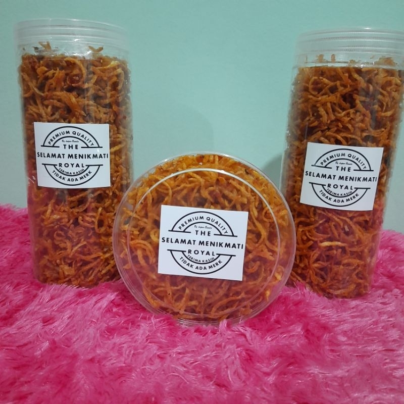 

Mustofa Kentang Teri/Kacang Premium Quality The Royal Ukuran 375 Gr/1300 ML