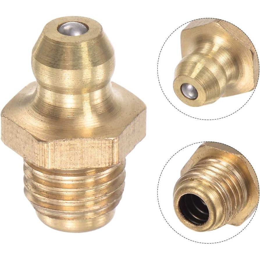 nepel gemuk lurus brass straight nipple grease neple gris naple grease