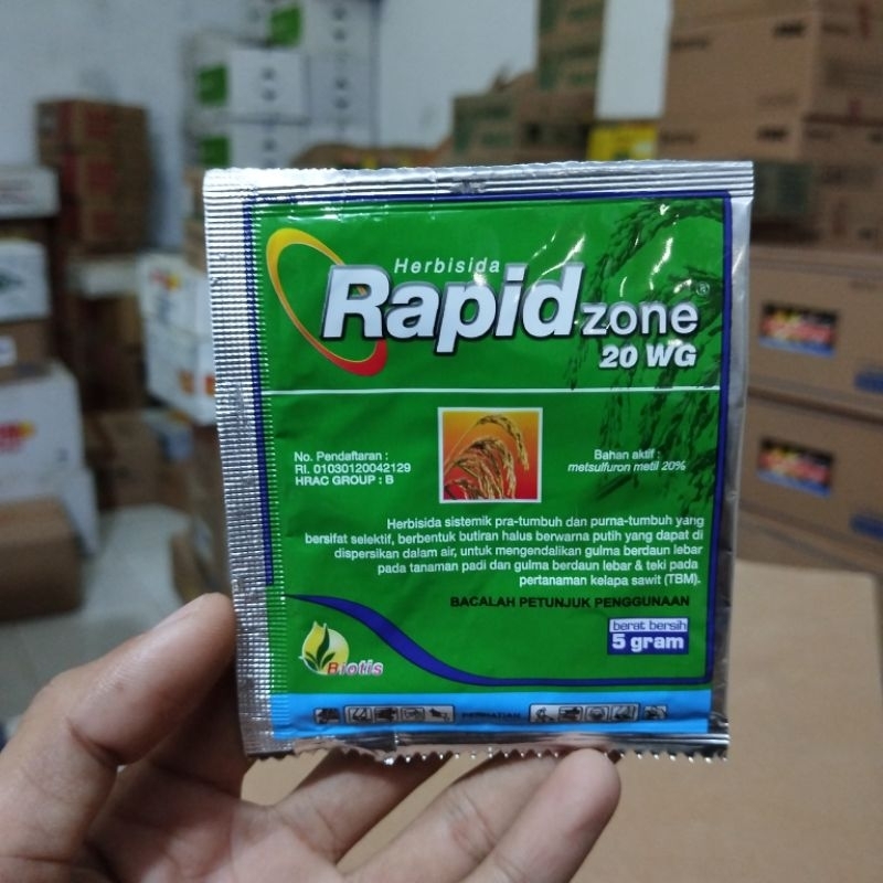 Rapid Zone 20 Wg Herbisida Metsulfuron metil 5 Gram