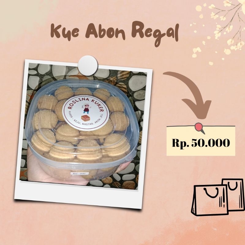 

Kue lebaran Abon Regal