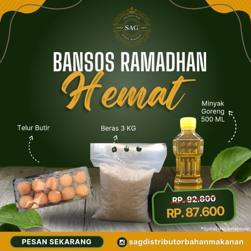 

Paket Bansos Ramadhan