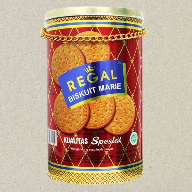 Regal Biskuit Kaleng/Regal 1000 gram/Regal Biskuit