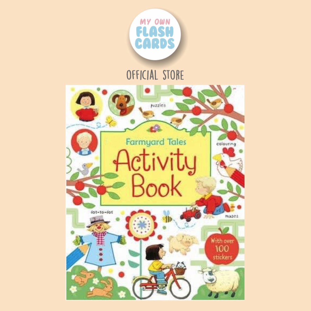 Farmyard Tales Activity Book Buku Edukasi Impor Education Anak Imported Children Kids Book