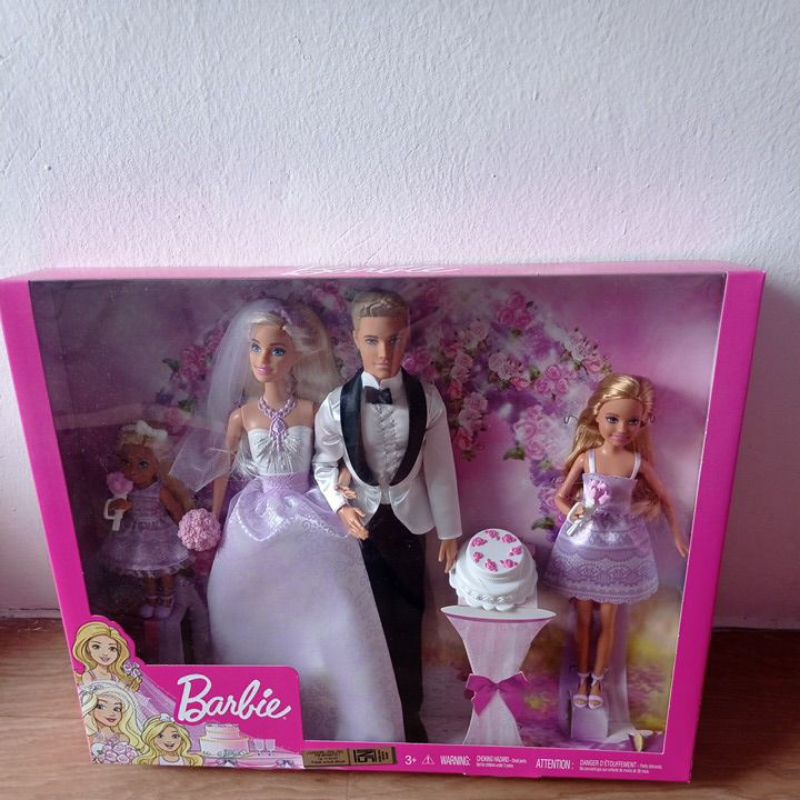 BARBIE WEDDING GIFT SET