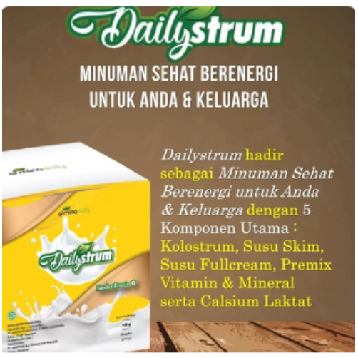 

Promo Susu Colostrum Daily Strum Original Asli