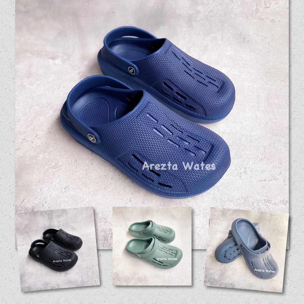 Sepatu sandal slip on pria porto 1073M