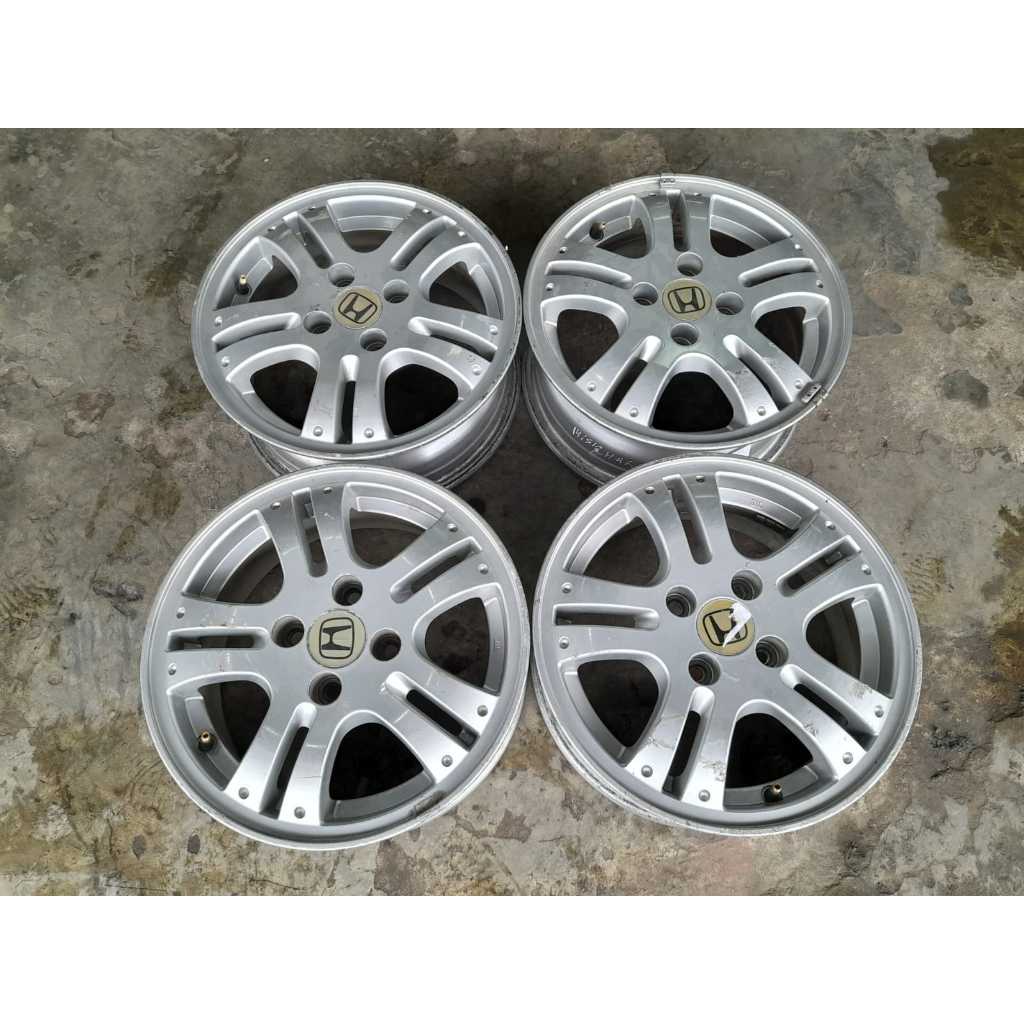 Velg Mobil Jazz S Ring 14 Pcd 4x100 Silver