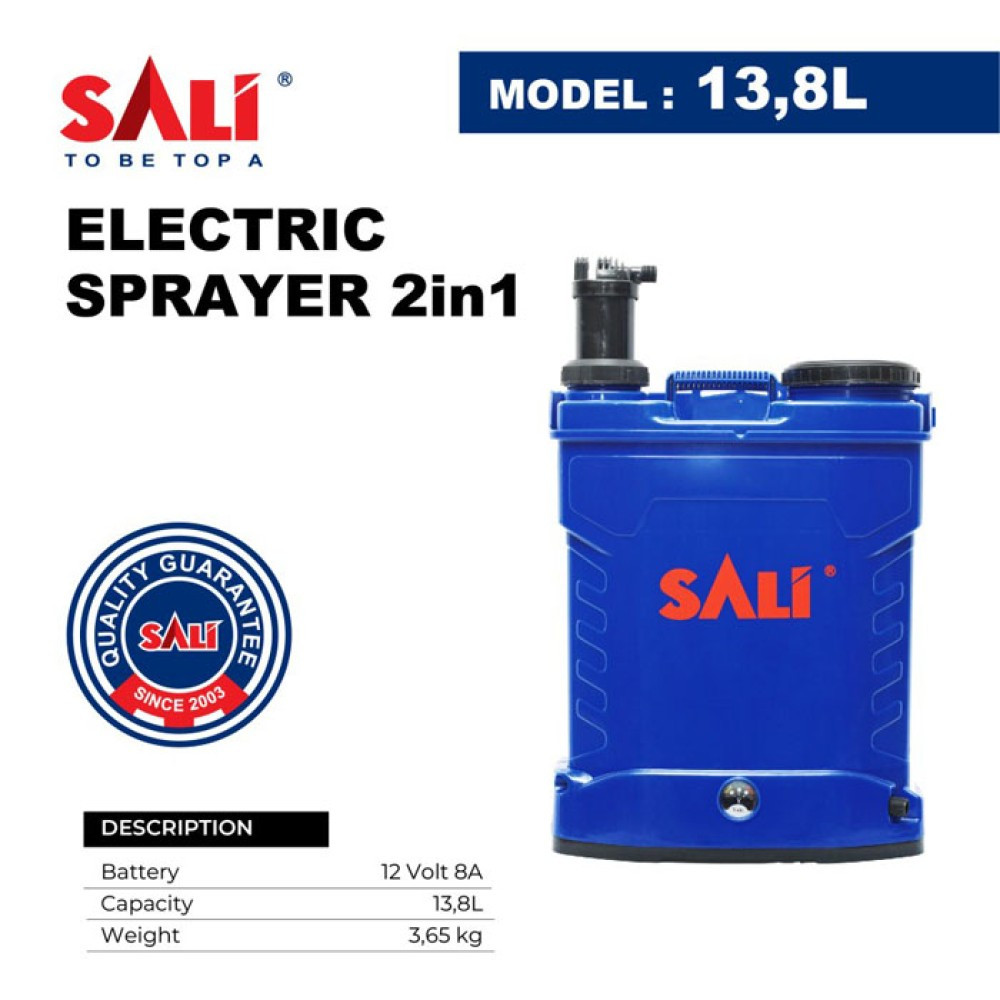 Sprayer Elektrik 13.8 Liter Merk Sali