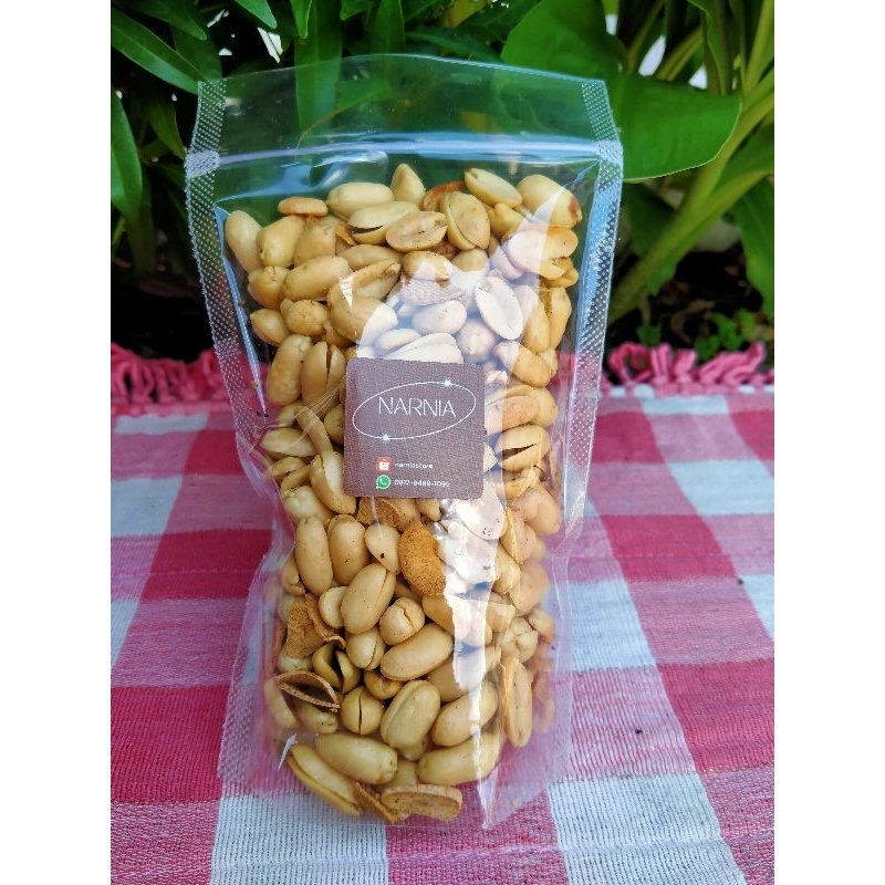 

Kacang Bawang 200 Gram - Kacang Kupas Dengan Extra Bawang Gurih