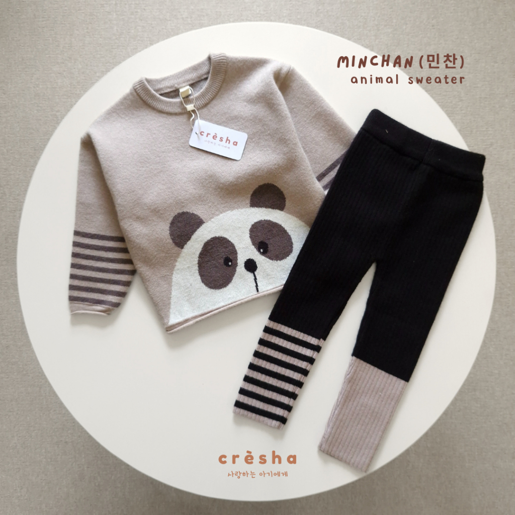 Cresha - Minchan Sweater | Sweater Anak Korea | Sweater Anak Premium Unisex