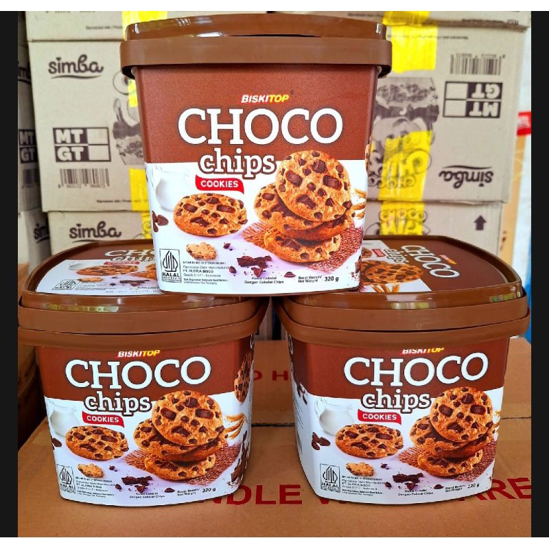 

BISKITOP COOKIES CHOCO CHIPS 320 GRAM