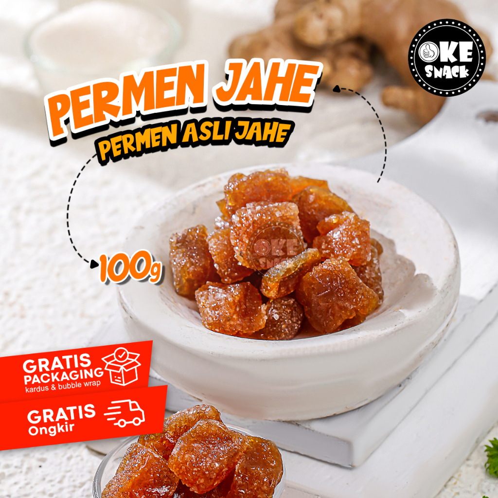 

Permen Jahe Pereda Tenggorokan 100gr