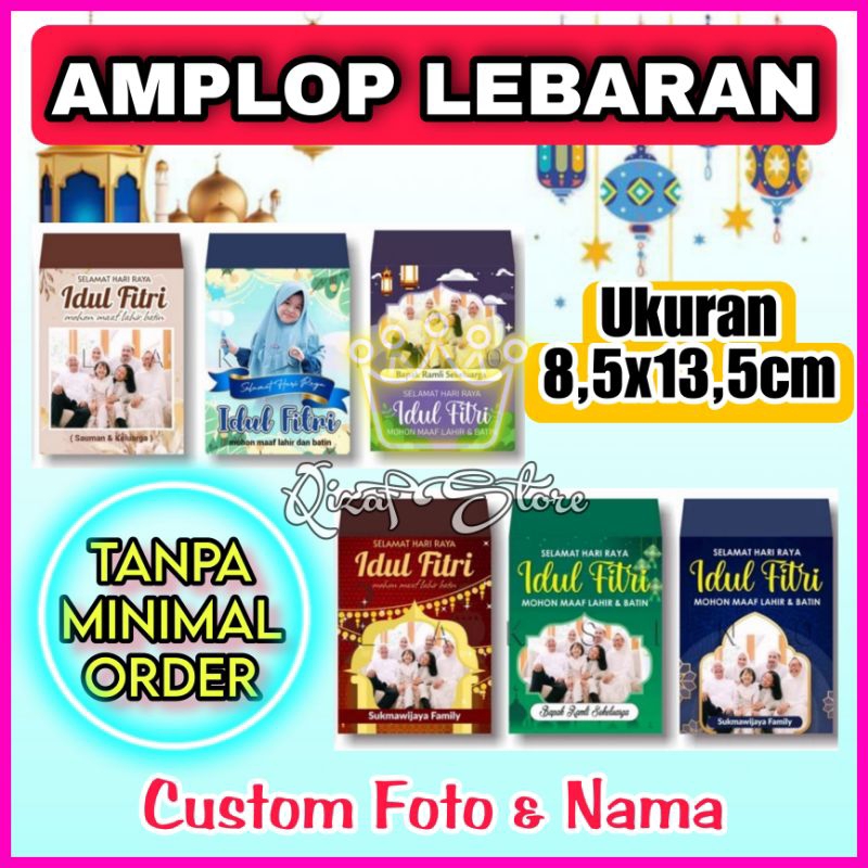 

AMPLOP LEBARAN MURAH 8,5x13,5cm +FOTO & NAMA