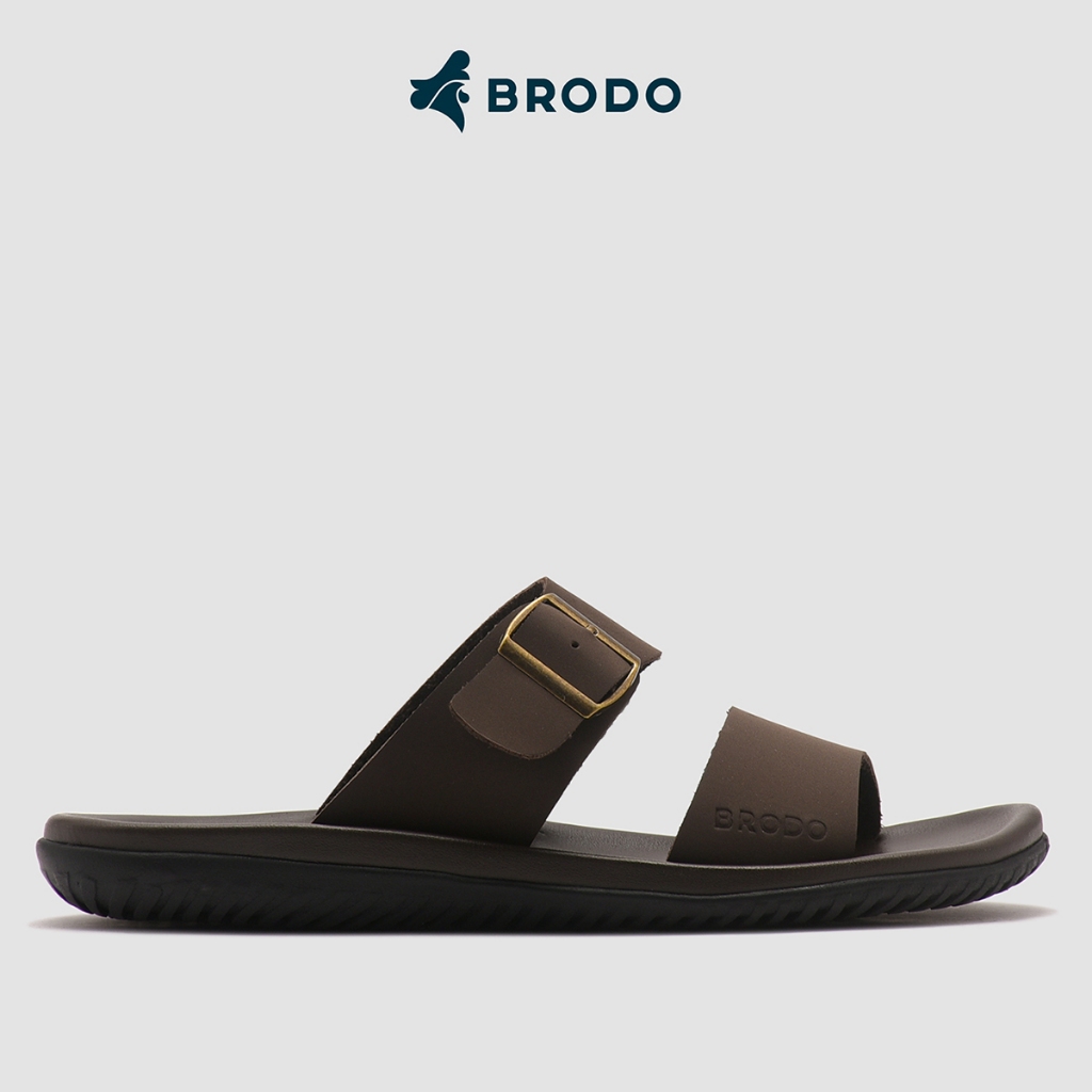 BRODO - Sandal Santoni Brown BS