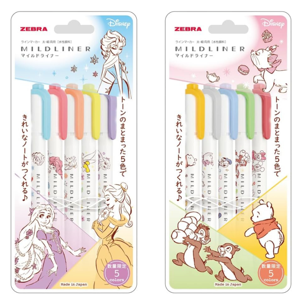 

Zebra Mildliner Highlighter Disney 3rd Edition