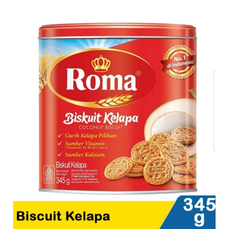 

ROMA BISKUIT KELAPA 345g