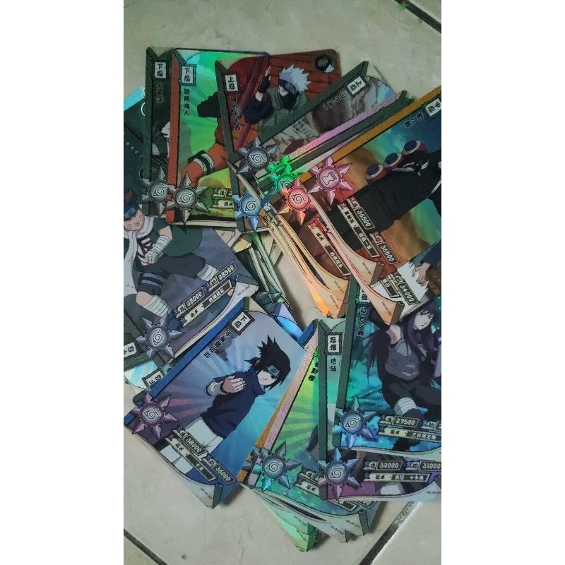 SR Card/ Kartu Kayou Naruto TCG/CCG isi 5