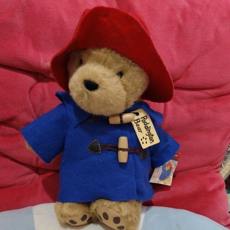 boneka teddy paddington kostum tag ori