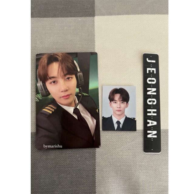 PHOTOCARD SEVENTEEN JEONGHAN PILOT SET